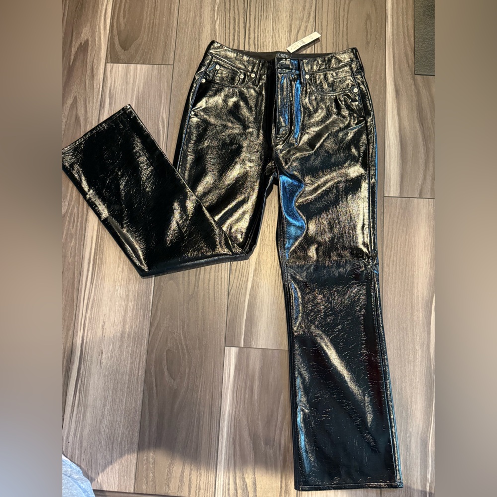 J. Crew Patent Leather (vegan) pants